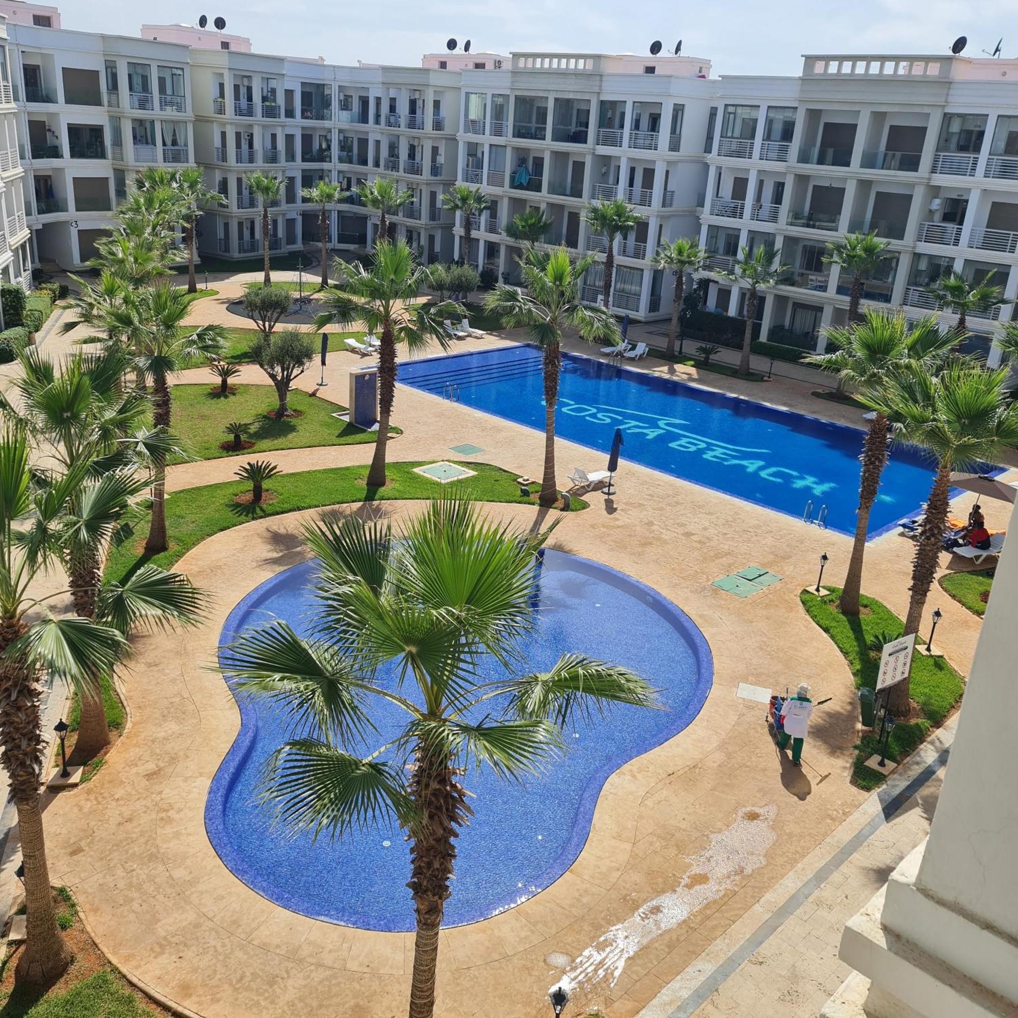 Costa Beach Lux Family Apartment With Pools Bouznika Εξωτερικό φωτογραφία